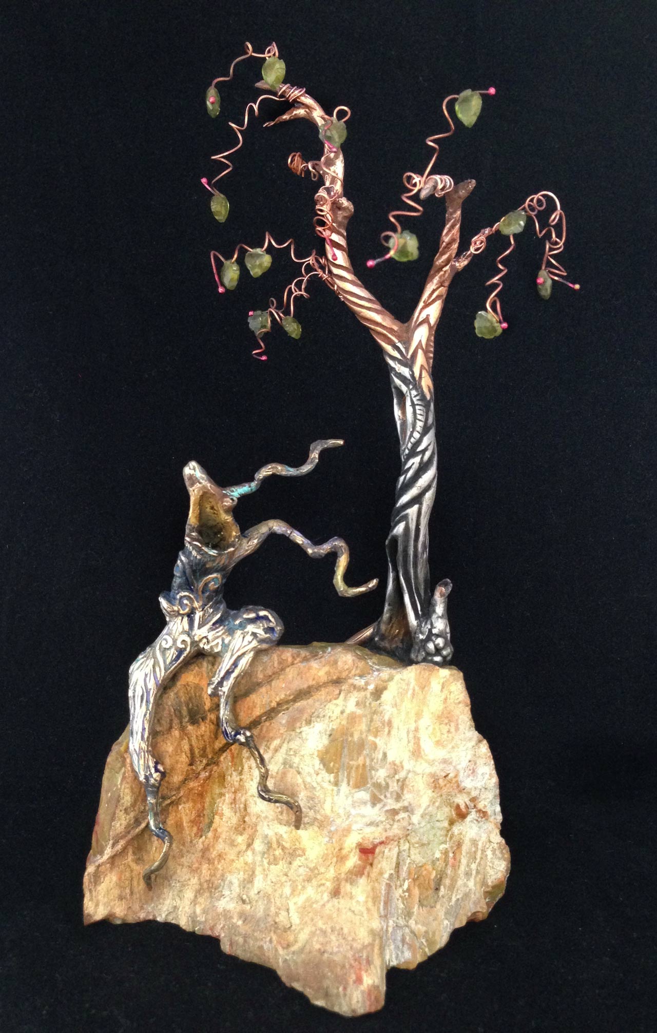 tree spirit on rock